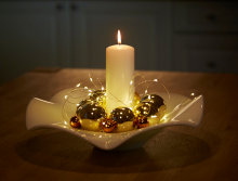 Lysslynge wire 50 LED-pærer 4,9 meter